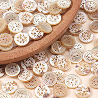 Boutons-pression polyvalents à deux trous en coquillage naturel, décoratifs, forme champignon, rectangle, étoile, accessoires de couture pour tricots, robes et chemises