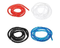 Tubo Espiral para Enrollar Cables, Bandas Espirales para Gestión de Cables, Aislamiento Espiral para Proteger Mazos de Cables
