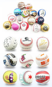 9インチ5オンス牛革製野球ボール、カスタムロゴ入り、メジャーリーグ使用済み、バルク野球 - Product Image 6