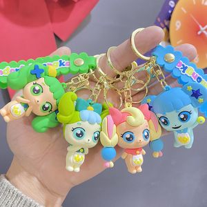 พวงกุญแจตุ๊กตาพีวีซี3D การ์ตูนน่ารักใหม่ขายดีพวงกุญแจรถลายอะนิเมะเกาหลีกันน้ำได้แรงบันดาลใจจากจี้พวงกุญแจรถ - Product Image 2