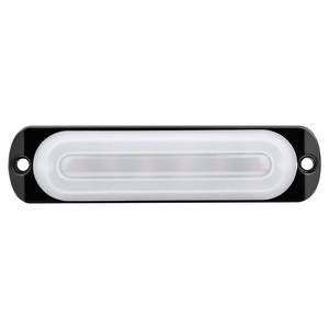 ไฟฉุกเฉินแบบแฟลช 12/24V สำหรับรถบรรทุก ไฟสีเหลืองอำพันสำหรับรถกู้ภัย ไฟ LED 6 ดวง แถบไฟสีส้มสำหรับติดตั้งบนกระจังหน้า ไฟกระพริบสำหรับกรณีรถเสีย - Product Image 6