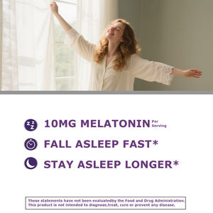 Gomitas de Melatonina de 3 mg de Marca Propia con Vitamina B6, Suplementos Personalizados para el Sueño, 60 Gomitas - Product Image 5