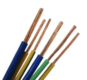 pvc insulated copper conductor cable solid core 1.5mm2 2.5mm2 8mm 10 sq mm and wire 100m price Cable Wire