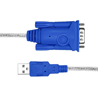 Cable Adaptador USB a RS232 al por Mayor de Fábrica, Cable Serial DB9 Macho de 9 Pines con Chipset FTDI, Cable Convertidor RS-232