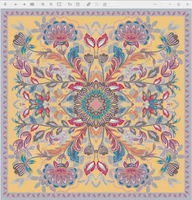 Tapis de Mahjong en Caoutchouc Américain Premium Antidérapant Lavable Réduction du Bruit pour 4 Joueurs Divertissement Familial Pique-Nique Personnalisé