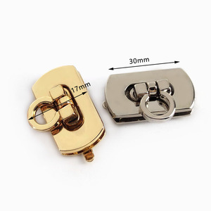 Deepeel KY809 Handbag Hardware Accessories Clasp Buckle <strong>Bag</strong> Twist Turn Lock Purse <strong>Closure</strong> - Product Image 2