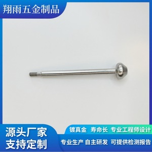 Custom Made Stainless Steel Machined Parts 304 High Accuracy 20mm Diameter 80mm Length For Metal Machinery Components - Product Image 3