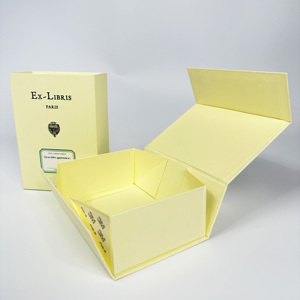 Luxury Custom Logo <b>Foldable</b> Magnetic Cardboard Gift Packaging <b>Box</b> Matt Lamination Embossing Recyclable Design for Gifts Crafts - Product Image 3
