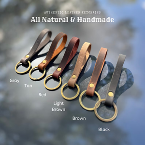 พวงกุญแจหนัง PU แบบกำหนดเองได้พวงกุญแจหนังเริ่มต้นจัดส่งเร็วของขวัญย้อนยุคพวงกุญแจหนัง - Product Image 3