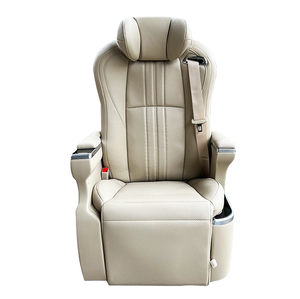 Siège de voiture électrique inclinable en cuir pour AV Alpha Fauteuil VIP inclinable en cuir de luxe haut de gamme - Product Image 5