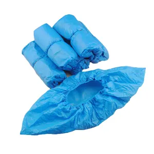 Disposable Shoe Covers Plastic Anti-Dust Overshoes Foot Covers Consumable Anti Slip Protective Shoe Covers