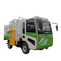 Camión de Recolección de Basura Eléctrico Automático 4x2 con Carga y Descarga Automática, Motor para Recolección de Residuos Urbanos
