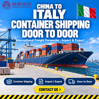 Agent maritime Chine-Italie, services d'expédition de conteneurs, transitaire international, services d'expédition porte-à-porte