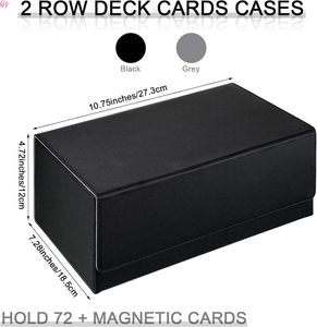 กล่องใส่การ์ด PU แบบกำหนดเองราคาส่ง Q Y สำหรับ /TCG/Yugioh สำหรับนักสะสมและการ์ดสำหรับผู้เล่น - Product Image 4