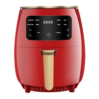 Friteuse à air intelligente à écran tactile de 4,5 L pour la maison, avec plusieurs fonctions - Friteuse à pommes de terre, four à micro-ondes, four électrique