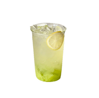 Tasse en verre borosilicate minimaliste, résistante à la chaleur, à paroi simple, transparente, pour boissons froides, thé aux fruits, usage café