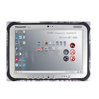 Lector de Códigos OBD Universal CAMPAX, Escáner de Diagnóstico, Garantía de 5 Años, Intel I5, 8GB de RAM, Pantalla LCD Resistente al Agua, Golpes y Polvo