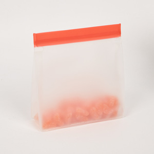 Sacs auto-scellants en EVA/PEVA de qualité alimentaire, imperméables, givrés, pour la conservation des aliments, taille et logo personnalisés, vente en gros - Product Image 3