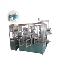 Machine de remplissage et de scellage automatique PLC pour sachets et pochettes, pour l'emballage de produits chimiques et de matériaux en verre, entraînée par moteur et moteur électrique, fabriquée en Chine