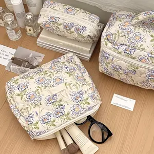 Hot-selling Custom Size Logo Women Ladies Cotton Cosmetic Storage Bag Packaging