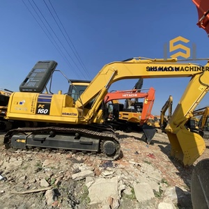 Excavatrice d'occasion KOMATSU PC160 puissante de 16 tonnes, fiable pour les travaux d'excavation et les grands projets de construction - Product Image 1
