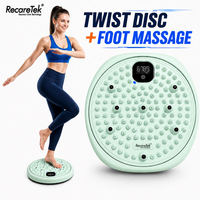 Kit de fitness, équipement de rééducation, matériel de fitness, machine de torsion intelligente pour la taille, planche d'acupression à domicile, disque de torsion
