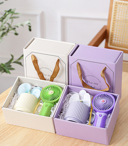 Set Regalo con Tazza in Ceramica Scanalata, Cucchiaio Dorato, Asciugamano a Forma di Orso, Kit Regalo per Damigelle, Matrimonio, <span class=keywords><strong>Festa</strong></span> della Mamma, Logo Personalizzato - Product Image 5