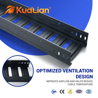 KUALIAN - Goulotte de câblage moulée en métal revêtu pour applications industrielles de distribution d'énergie et de communication