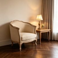 Canapé moderne en bois massif pour l'extérieur chaise de mariage pour une personne à usage commercial canapé pour appartement d'