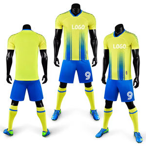 Maglie da Calcio Sportive di Alta Qualità Personalizzate con Stampa Digitale in Spandex/Poliestere ad Asciugatura Rapida Unisex Estive con Collo Rotondo e Maniche Corte - Product Image 3