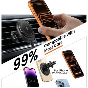 Cargador Magnético Rápido <span class=keywords><strong>de</strong></span> 15W para Auto, con Disipación <span class=keywords><strong>de</strong></span> Calor <span class=keywords><strong>de</strong></span> Aleación <span class=keywords><strong>de</strong></span> Aluminio, para iPhone 17/16, <span class=keywords><strong>Precio</strong></span> <span class=keywords><strong>de</strong></span> Fábrica - Product Image 5