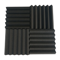 Panneaux acoustiques auto-adhésifs haute densité, insonorisants et ignifuges, pour studio, bureau, chambre