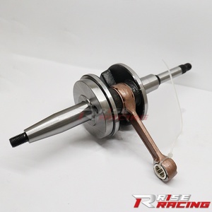 Vilebrequin de haute qualité Rise Racing avec axe de 12 mm pour la reconstruction du moteur <span class=keywords><strong>Peugeot</strong></span> Ludix Blaster <span class=keywords><strong>Speedfight</strong></span> <span class=keywords><strong>50cc</strong></span> - Product Image 1
