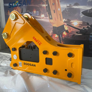 SOOSAN SB81A MARTILLO HIDRÁULICO DE TIPO LATERAL ADECUADO PARA ACCESORIOS DE EXCAVADORA DE GRAN ESCALA CON REPUESTOS CINCES MANGUERAS ETC - Product Image 1