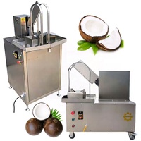 Outil de découpe de noix de coco fraîche à faible consommation d'énergie, machine de découpe de noix de coco verte, machine de découpe de noix de coco en acier inoxydable