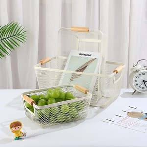 New Arrival Home sử dụng dây kim loại giỏ xử lý lưu trữ giỏ - Product Image 1