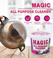Pâte Nettoyante Magique Tout Usage – Puissant Détartrant pour la Rouille – Crème Nettoyante pour Ustensiles de Cuisine de Restaurant – Pâte de Nettoyage Facile à Rincer