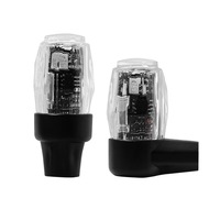 YD lampu cincin roda Sensor LED, dapat diisi ulang untuk pencahayaan eksterior otomatis menggunakan lampu sekitar sepeda mobil
