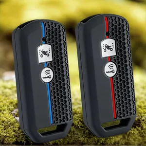 SH125 X-ADV ไฮบริดสำหรับฮอนด้า PCX 150 SH300สกูตเตอร์ Forza <span class=keywords><strong>125</strong></span> 300ซิลิโคนรถจักรยานยนต์สกู๊ตเตอร์กุญแจปลอก FOB 2ปุ่ม - Product Image 1