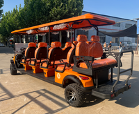 Voiture buggy électrique 10 places homologuée pour la route chinoise, chariot de chasse, batterie au plomb-acide 72V, cadre en aluminium, tout-terrain, voiturette de golf