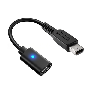 <strong>For</strong> <strong>Wii</strong> U 10cm Black TYPE-C Female Charging Cable Short Stable Power Cord <strong>for</strong> Game Console - Product Image 5