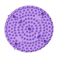 Tapis de massage des pieds CW MGM001 avec acupression et aimants, en TPE/silicone, portable et imperméable