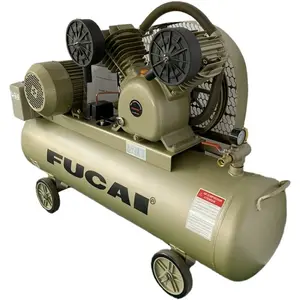 Kompresor udara portabel, kompresor udara merek FUCAI, kompresor udara piston industri portabel 1-5 kW/2hp
