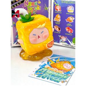 Genuino Heyone Neon Sunset Bistro Series caja ciega juguete lindo Anime figura adorno de escritorio sorpresa muñeca regalo caja de regalo de vacaciones - Product Image 3