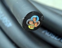 Kabel Lunak Berisolasi LSZH Tembaga H07RN-F 450V YC YCW YZ YZW untuk Konstruksi Industri dengan Selubung Karet Fleksibel