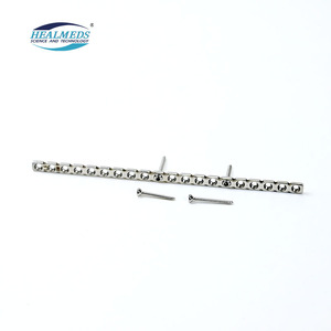 La base des instruments chirurgicaux vétérinaires Chirurgie Traumatisme Implants Mini plaques et vis en titane Plaques orthopédiques vétérinaires - Product Image 2