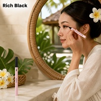 VISTY Stylo Eyeliner Liquide Imperméable Pointe Fine en Feutre 0,1 mm 24H Anti-Bavures Noir Marron Vente en Gros Cosmétiques OEM