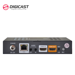 Encoder di trasmissione RTMP/RTSP/HTTP/UDP/HLS per streaming <span class=keywords><strong>live</strong></span> Digicast H.265 HD con ingresso SDI 1080P e 4 gruppi TS - Product Image 1