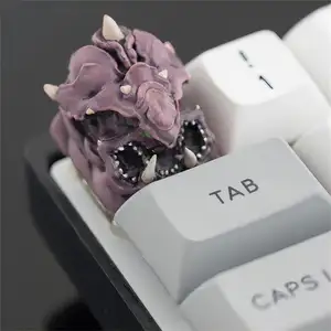 3d impresso anime keycaps plástico produto protótipo 3d demo 3d design personalização