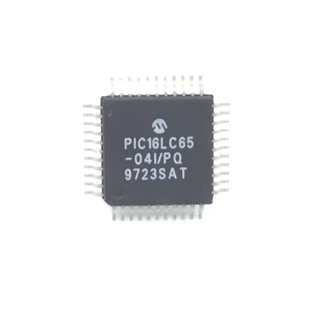 Professional supply High performance RISC CPU PIC16LC65-04IPQ IC